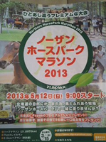 第3回ノーザンホースパークマラソン2013