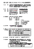第18回最上川ふれあいマラソン