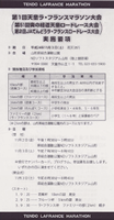 第1回天童ラ・フランスマラソン