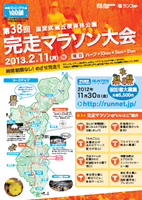 第38回国営武蔵丘陵森林公園完走マラソン