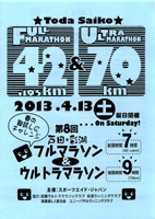 第8回戸田・彩湖フルマラソン＆ウルトラマラソン