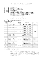 第58回松戸市七草マラソン