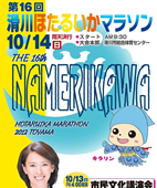 第16回滑川ほたるいかマラソン