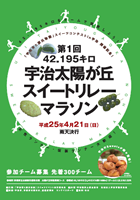 第1回 42.195キロ宇治太陽が丘スイートリレーマラソン