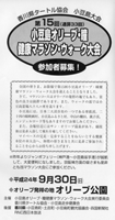 第15回小豆島オリーブ・瞳健康マラソン・ウォーク