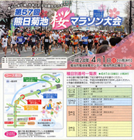 第57回熊日菊池桜マラソン