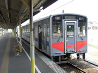 倉吉駅から由良駅へ乗り換え