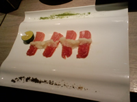 KICHIRIでの食事