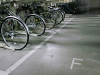 京都駅前自転車置き場