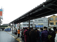 法隆寺駅前　シャトルバスのりば