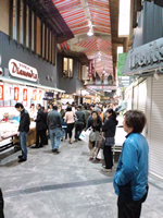 近江町市場内部