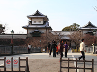 金沢城公園の後に
