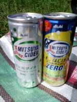 参加賞の三ツ矢サイダー