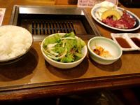 昼ごはんの焼肉ランチ
