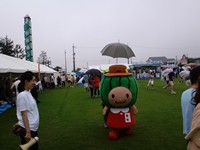 マスコットキャラの夏味ちゃん