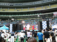 ステージでのイベント