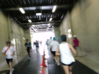 いざ駐車場へ