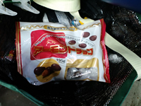 チョコレートで栄養補給