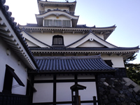 まるでお城のような長浜城歴史博物館の建物