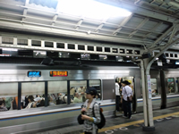 京都駅に到着