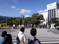 阪神電車甲子園駅前