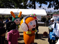 ソーセジータとニッポンハムのキャラクターたち