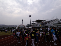 既に移動を開始するランナーたち