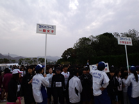 3km一般のランナーたち