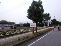5キロ地点を通過