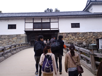 天平櫓へ