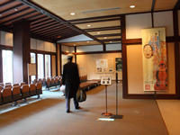 博物館内の休憩所