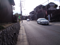 桶狭間の交差点を南へ
