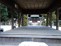 桶狭間神明社境内