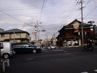 帰りの桶狭間交差点