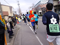 7km地点を通過