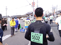 10km地点を通過