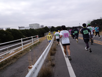 14km地点を通過