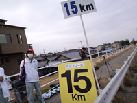 15km地点を通過