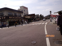 犬山城前広場に到着