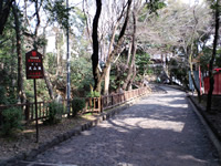 犬山城参道