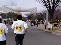 1周目のゴールゲート通過