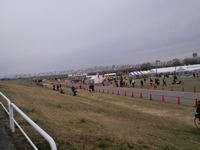 会場を後に