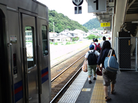 倉吉駅へ戻ってくる