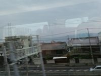 帰りの車内からの風景