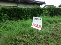 2キロ地点を通過