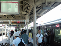 淡路駅で乗り換え