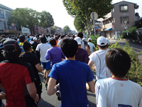 甲子園筋を走る