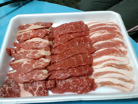 晩御飯の焼肉