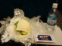 朝ご飯のサンドイッチ