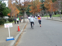 15キロ地点を通過